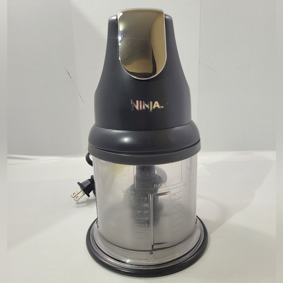 NINJA EXPRESS CHOP 2 CUP GREY 200 WATTS TESTED - Picture 3 of 17